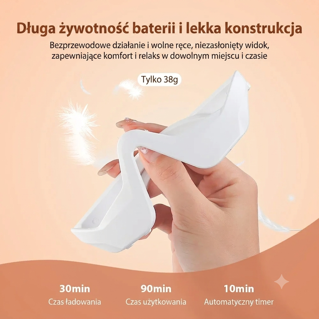 Relaksujące Okulary Masujące Oczy